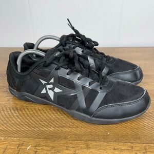 Rebel Ruthless‎ Cheer Shoes Womens 11 Black Blackout Athletic Sneakers